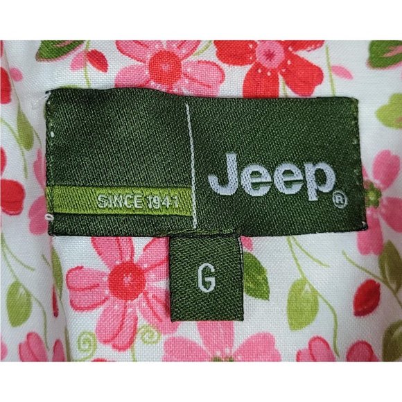 Jeep Floral Rain Coat Size Large - Picture 6 of 11